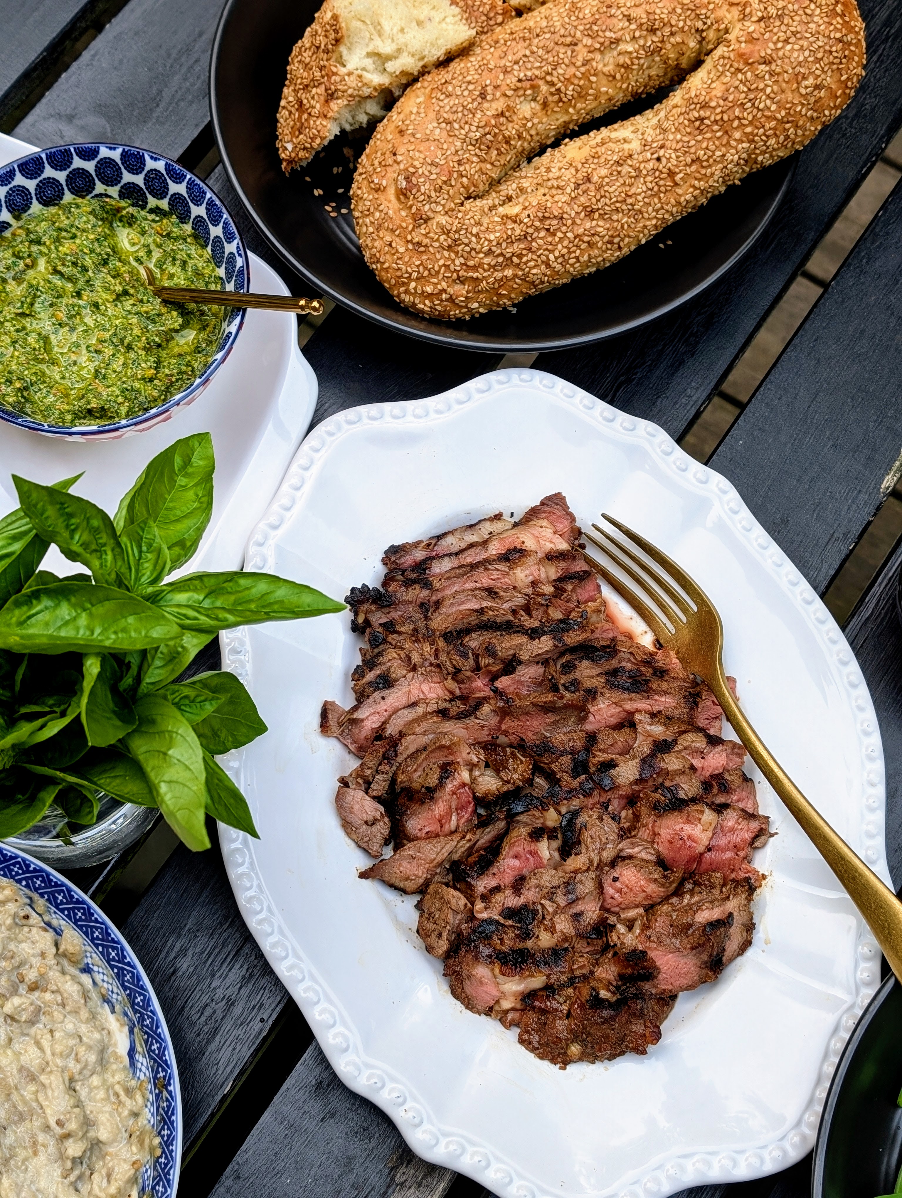 Baharat and Silan Infused Steak